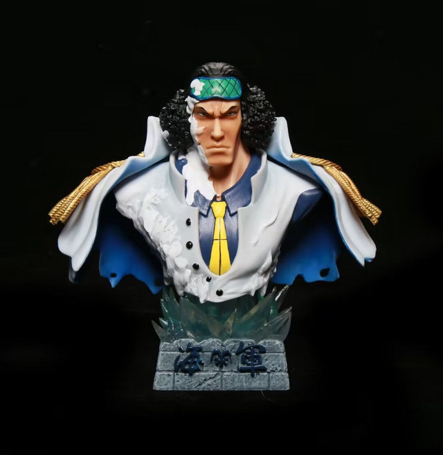 원피스 GK 해군 삼대장 피규어 아오키지 키자루 아카이누 16cm 흉상 굿즈 키덜트 피규어, 1개