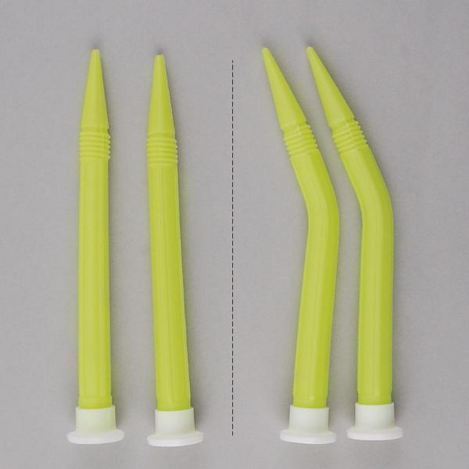 GP실리콘 롱 각도노즐 2개1봉 연녹색, (md)실리콘GP각도노즐