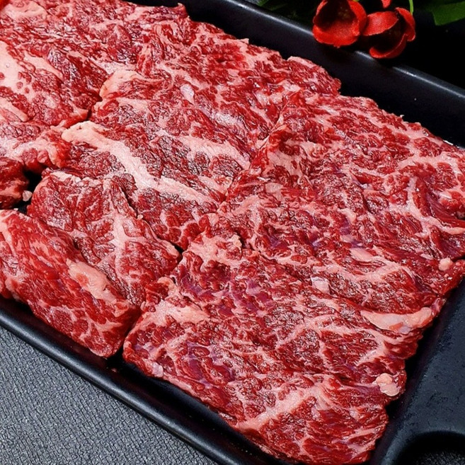 국내산 육우 소갈비살 꽃갈비살, 1개, 300g