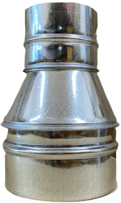 스파이럴 레듀샤 Reducer 덕트 닥트 자재 부속 배관 용품, 1개