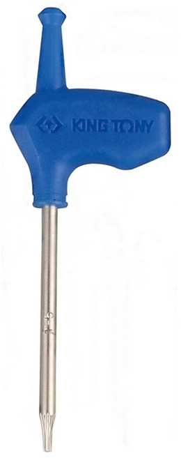 KING TONY 金統立 專業級工具 L型旗桿六角星型起子 T10 KT1163A10R, 1支