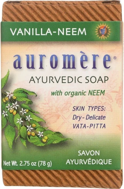 Auromere 아유르베딕 비누, 78g, 1개 - 쿠팡