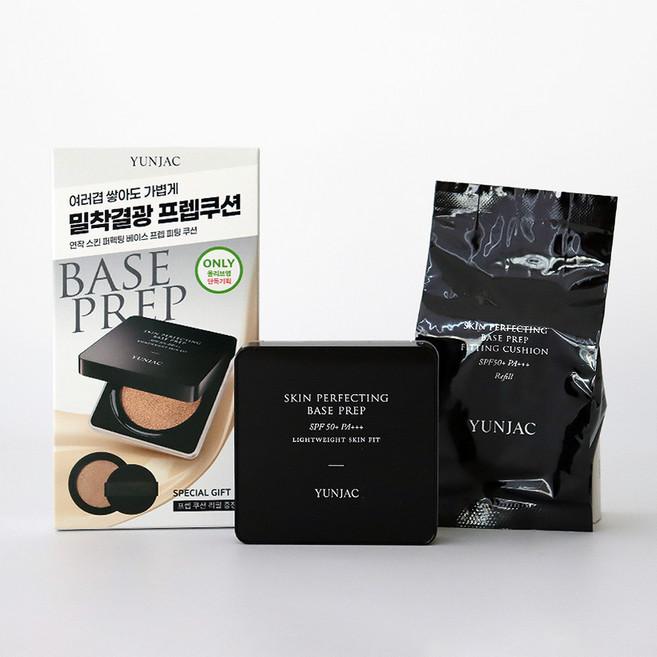 8위 - 연작 스킨 퍼펙팅 베이스 프렙 피팅 쿠션 본품+리필, 1개, 21N