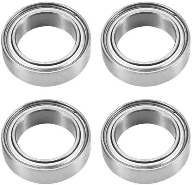 4 개 PCS 볼 베어링 (10x15x4mm) JLB Racing Cheetah 용 BE003 1/10 브러시리스 RC 자동차 부품 액세서리