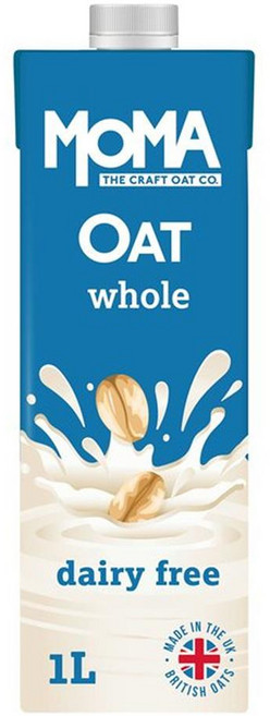 MOMA 모마 홀 오트 드링크 언스위튼드, 4개, 1L