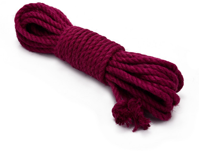 6.0mm 황마로프 칼라 주트로프 (30color) 로프, 06.PLUM WINE