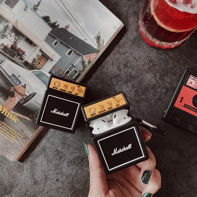 스피커 라디오 에어팟케이스, 1개, 단일, 1/2세대