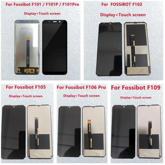 FOSSiBOT F101P F101 Pro F102 F105 F106 F109 F112 디스플레이 터치 스크린 디지타이저 센서 어셈블리, 01 빠른, For F102