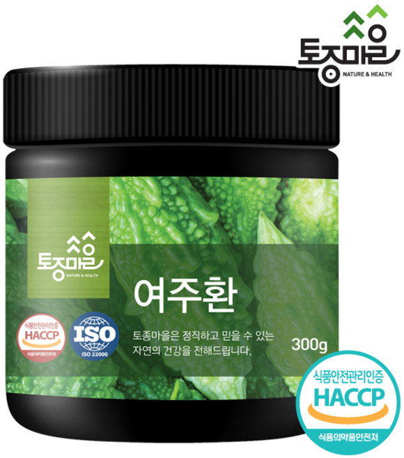 [서울한방협동조합] 토종마을 여주환 300g, 1개