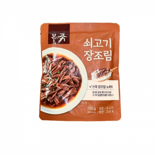 본죽 본 쇠고기 미니 장조림, 170g, 1개