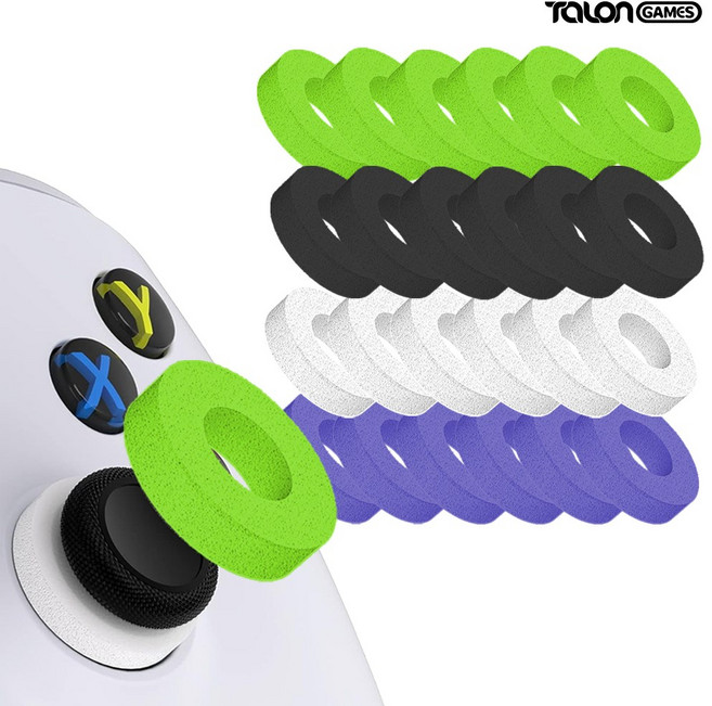 컨트롤러 스틱 프로 에임 링 탈론게임즈 갈림방지 듀얼센스 ROGAlly 프로콘2, 화이트6P세트(TG0067), 화이트6P세트, 1개, TG0067