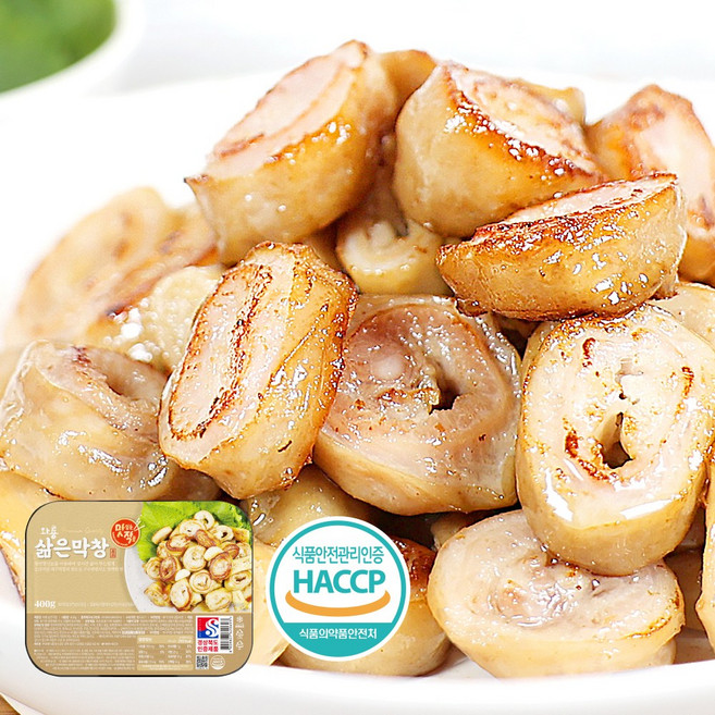 [와룡식품] 와룡막창 대구막창 고소한 삶은막창 (막창소스포함), 400g, 3개
