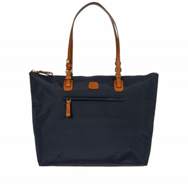 브릭스 X-BAG 나일론 경량 숄더백 쇼퍼백 네이비