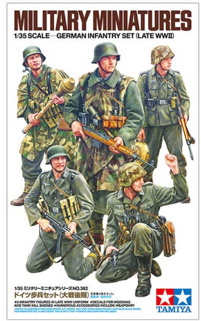 TM35382 1/35 GERMAN INFANTRY SET (LATE WWII), 1개