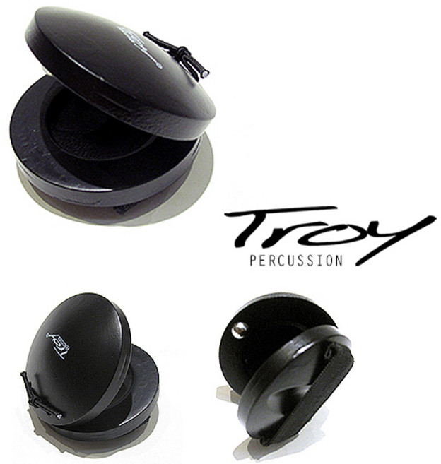 Troy 트로이 핑거 캐스터네츠 / 카혼 우쿨렐레 짝짝이, 1개