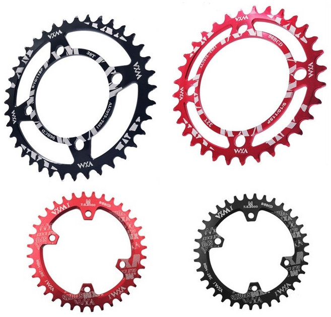 체인링38T 자전거체인링 VXM 2종 96BCD, 1번 VXM 검정, 1개