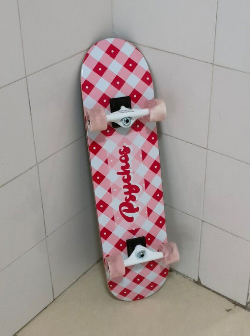 初學者雙翹滑板 男女學生入門級兒童青少年刷街全能動作四輪滑板, 如圖所示, 1個