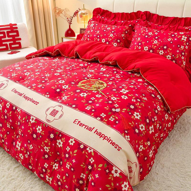 두꺼운 사계절 혼수이불 시부모님 선물 예단이불