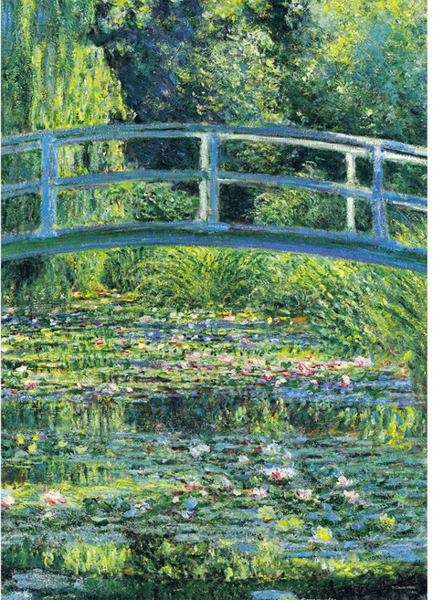 학산문화사 모네 수련연못 명화 1000조각 직소퍼즐 HS150699, 1개, 퍼즐단품, 1000피스