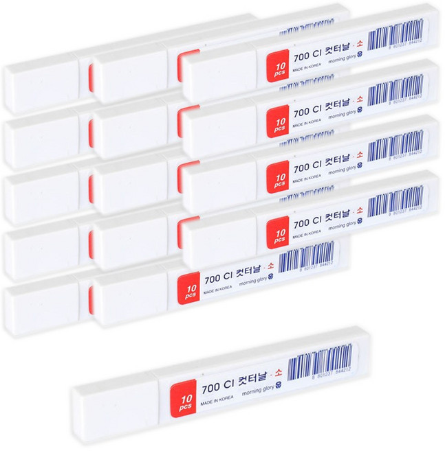 모닝글로리 700 CI 소형 커터날, 15개