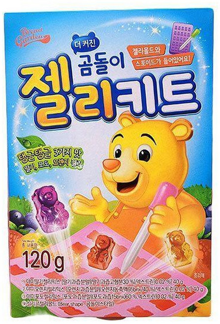브레드가든 곰돌이 젤리키트 120g x, 1개