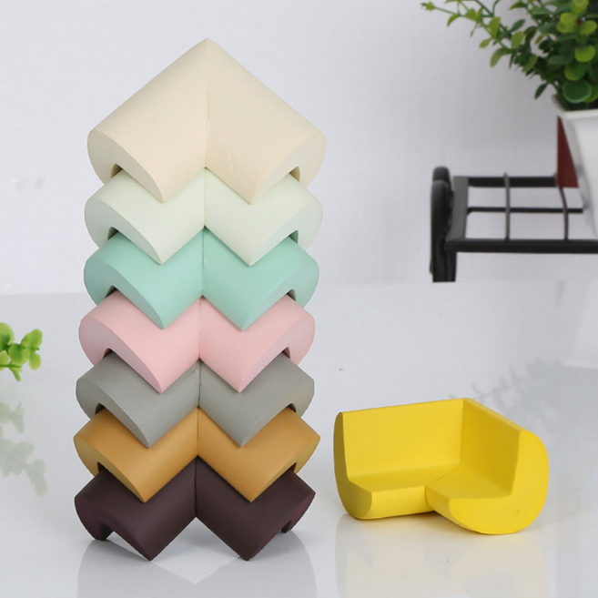 리빙미 코너 보호대 모서리 안전 가드 책상 가구 충격 방지 쿠션, 화이트, 1개