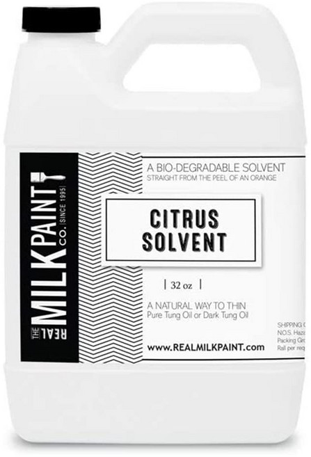 리얼 밀크 페인트 오렌지 껍질 오일 무취 미네랄 스피릿의 Real Milk Paint Orange Peel Oil Natural Alternative to Odorless, 2파운드(1팩)