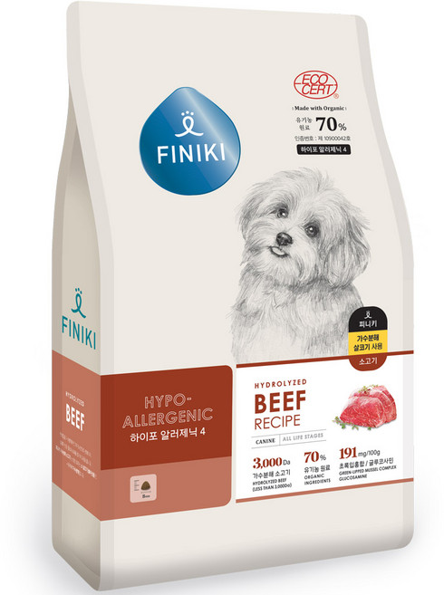피니키 독 하이포 알러제닉, 소, 7kg, 1개