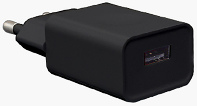 헤이홈 USB 충전 어댑터 저전압 DC 5V 1A 저전력 어댑터, 2개, 블랙