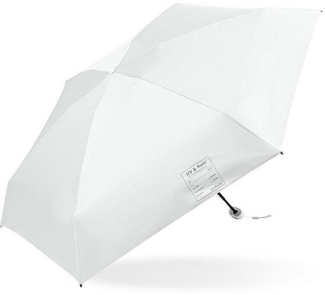 6단 일본 차단 UV 우양산(아이보리) 정품 초경량