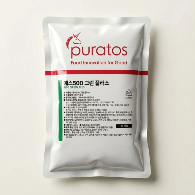에스500 그린플러스 500g 퓨라토스 제빵 계량제, 1