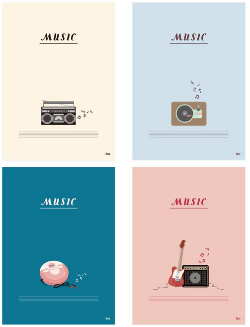 음악 노트 랜덤배송 학원수업, 랜덤 1개