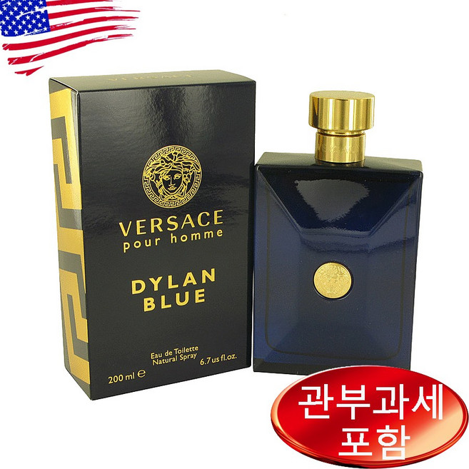 베르사체 뿌르 옴므 딜런블루 edt 200ml 100ml 50ml, 1개