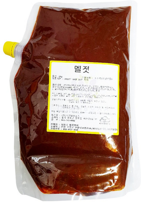 멜젓소스 2kg, 1개