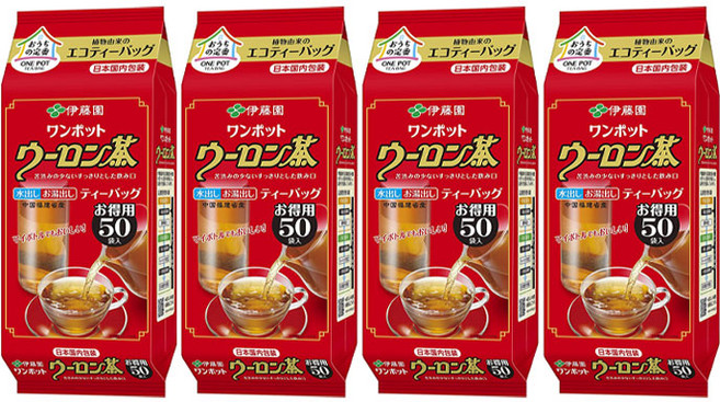 이토엔 일본 우롱차 티백, 4g, 50개입, 4개