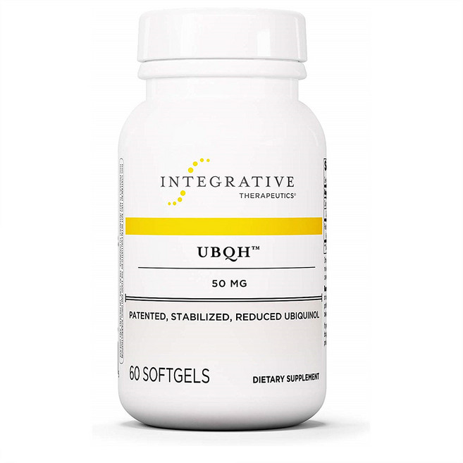 Integrative Therapeutics UBQH 인터그래티브 테라퓨릭스 유비퀴놀 50mg 60소프트젤, 1개, 1, 60정