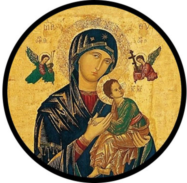 클라(KLAR) <영원한 도움의 성모님> 성화 스마트톡 (자체제작)