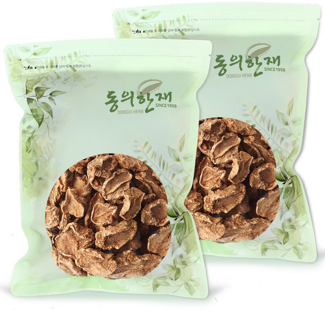 동의한재 100% 국산 볶은 돼지감자, 500g, 2개