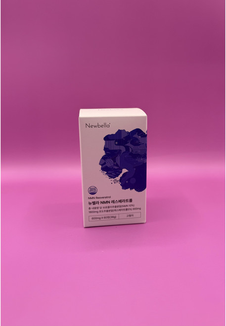 셀렉라이프 티아라 지연 Pick 뉴벨라 미국 프랑스산 NMN 레스베라트롤 식약청 HACCP 인증, 1개, 60정