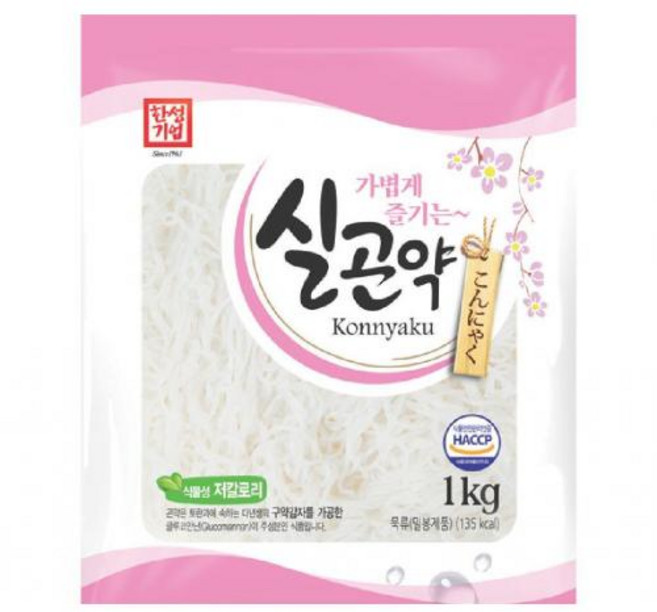 실곤약 구약분 한성, 1kg, 1개