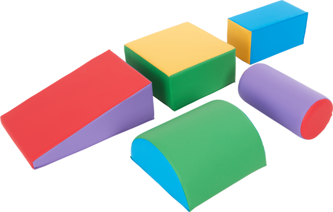 아이소파 홈플레이짐 도형 세트 HM2025 유아 대근육발달 실내 놀이터 체육 매트 교구