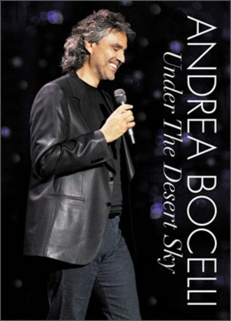 DVD 안드레아 보첼리-Under The Desert Sky (Andrea Bocelli)-라스베가스 호반 라이브