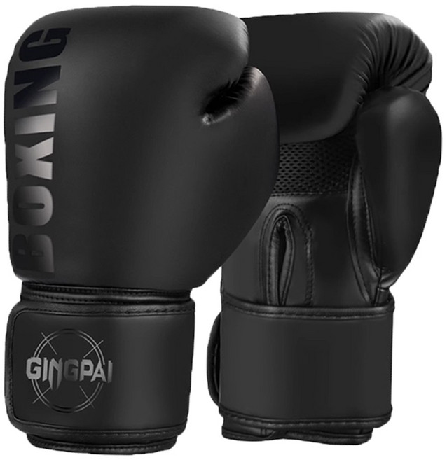체리스팟 BG-3 연습용 복싱 글러브 양손 세트 8oz 10oz 12oz 초보자용 숙련가용 권투 장갑, 블랙, 1개