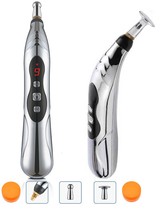 프리미엄 확풀려 마사지펜 경락마사지펜 저주파마사지펜 전자침 닥터펜 혈자리봉+젤 경혈도 KC안전인증 저주파마사지기 저주파안마기 EMS마사지기 저주파자극기, DF-668