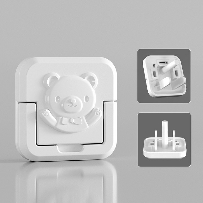 插座蓋 插座保護蓋 電源插座蓋 插頭防塵蓋 通用款 寶寶絕緣防護蓋 二相專用 兒童居家防護 兒童防觸電, 1個, 3孔插座蓋-台灣專用規格【20個裝】