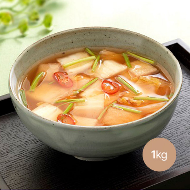 한국농협김치 오색소반 나박김치, 1개, 1kg