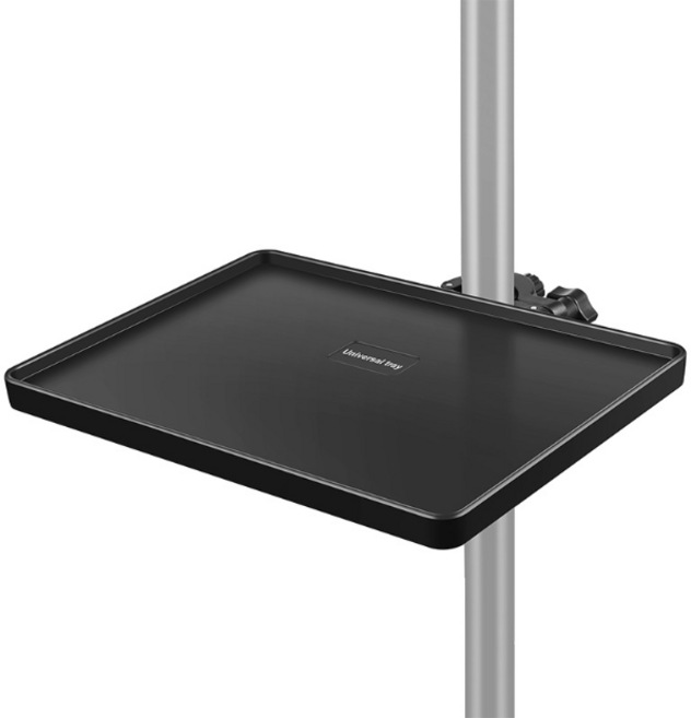 이에스피 아이패드 테블릿 마이크 스탠드용 보면대용 악보대용 보조 선반 트레이, 1개