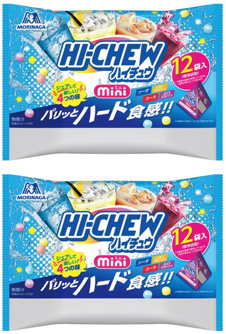 하이츄 미니 소다 + 레몬스쿼시 + 포도스쿼시 + 콜라 12개입, 120g, 2개