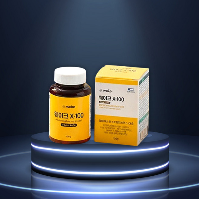 와인코리아 웨이크 X-100 4박스 + 온가족 혼합 유산균 1박스, 45g