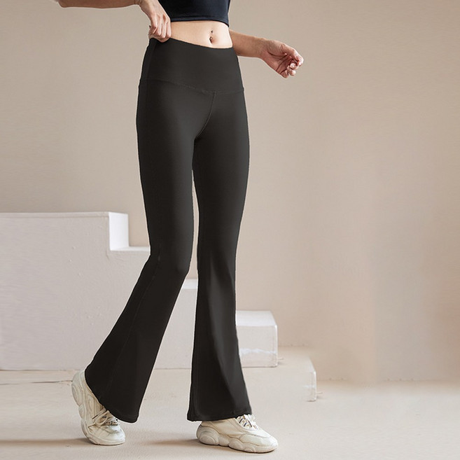 와일드 부츠컷 레깅스 M 사이즈 하이웨스트 요가 헬스 필라테스